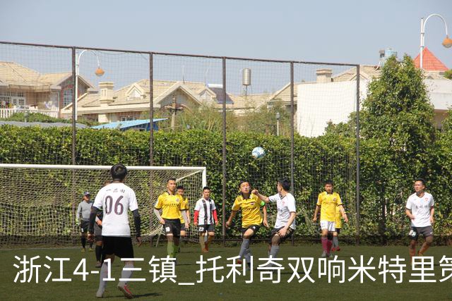 浙江4-1三镇 托利奇双响米特里策无解一条龙+传射李昂飞踹直红